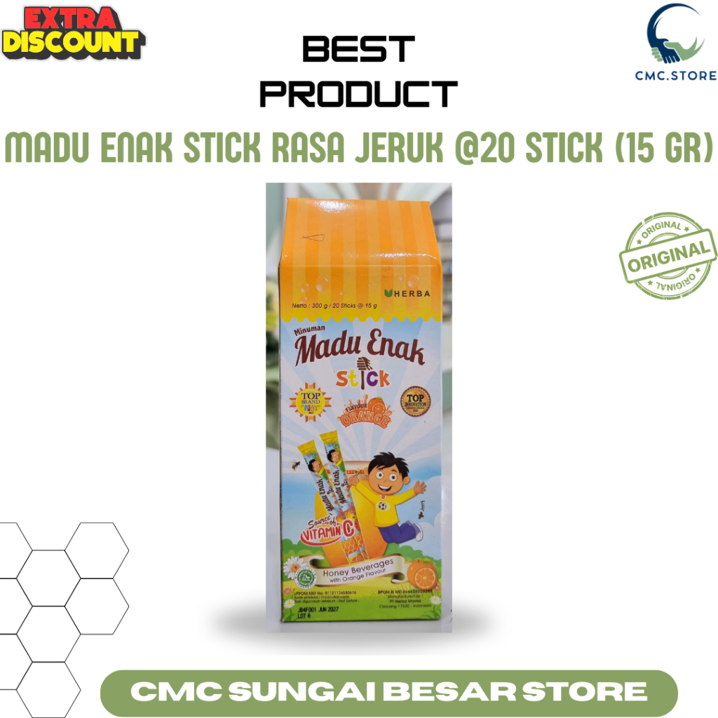 

Madu Enak Stick Rasa Jeruk