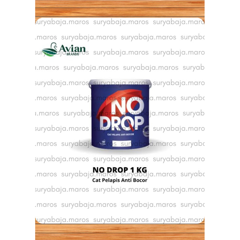 ( READY STOK MAROS ) Cat Pelapis Anti Bocor / Cat Tembok Waterproof / Cat Tembok 1 KG No Drop