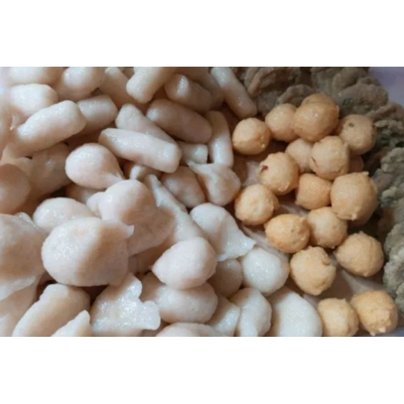 

Pempek Palembang Asli William Paket Kecil campur 30pcs + cuko 250ml