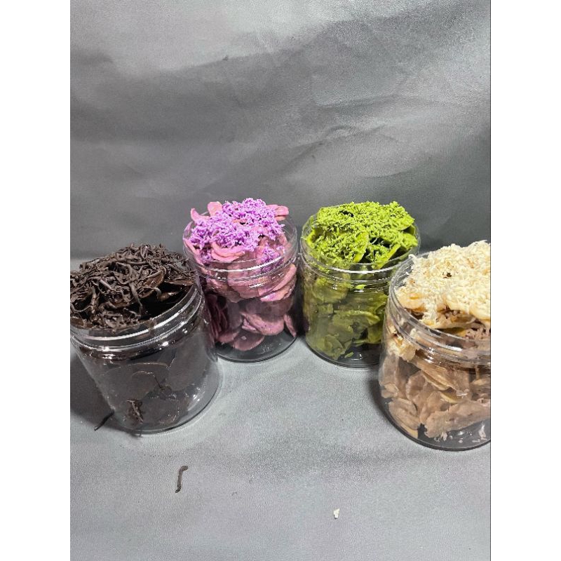 

Keripik Pisang Coklat Lumer Full Toping 600ml (250gram) Food Chips