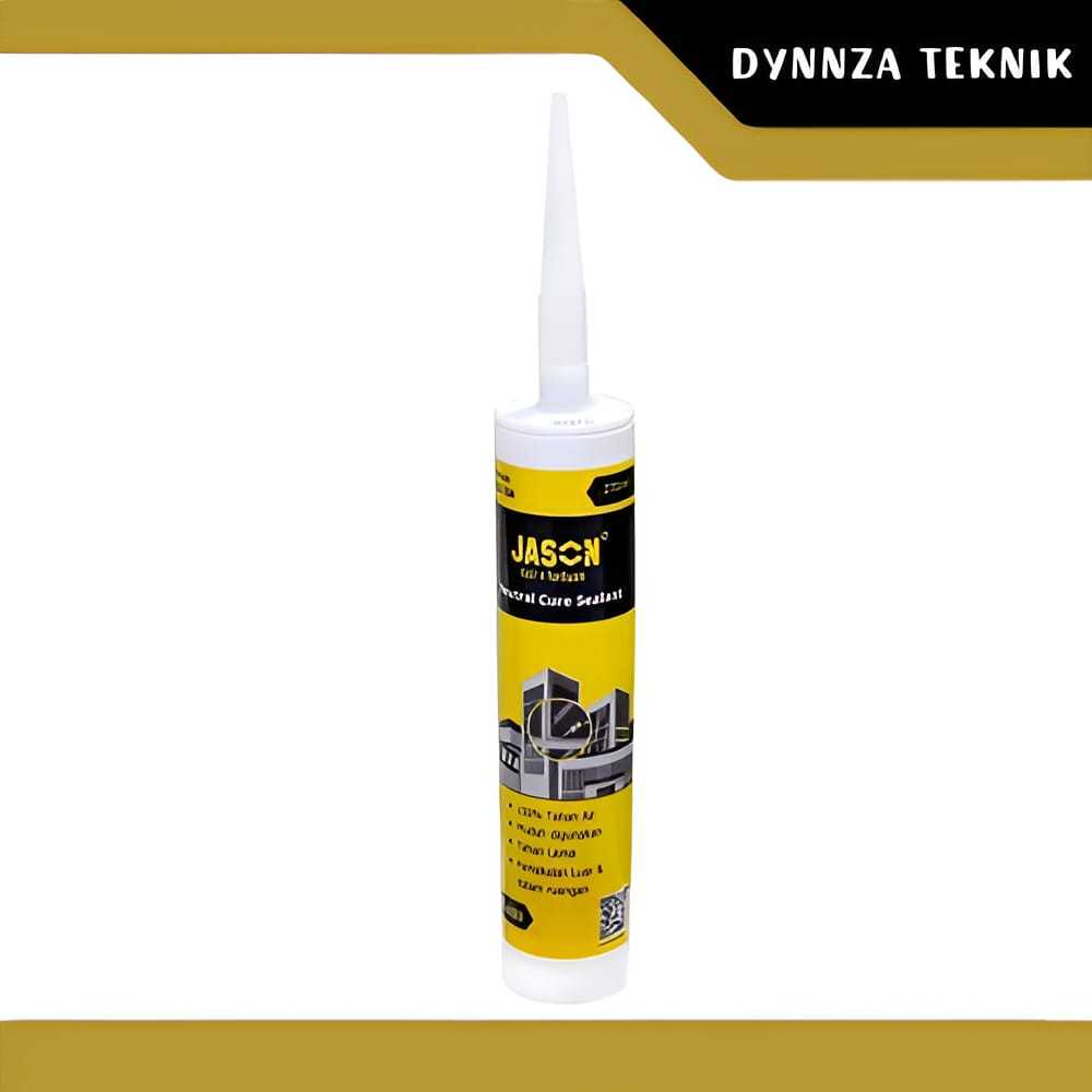 Lem Silikon Netral JASON/Lem Kaca Silicone Sealant Neutral JASON
