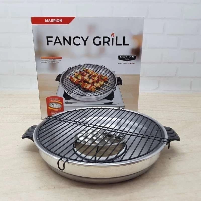 Fancy Grill Maspion 36 CM / Pemanggang Serbaguna
