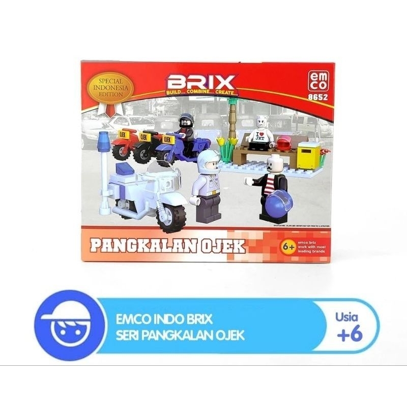 Brix Pangkalan Ojek Emco Brix Pangkalan Ojek Miniatur Indonesia