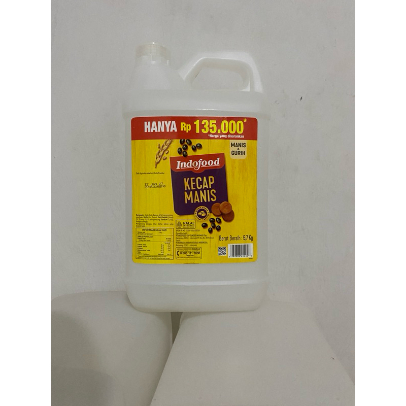 BEKAS Jerigen drijen botol kosong 5 - 6 L liter