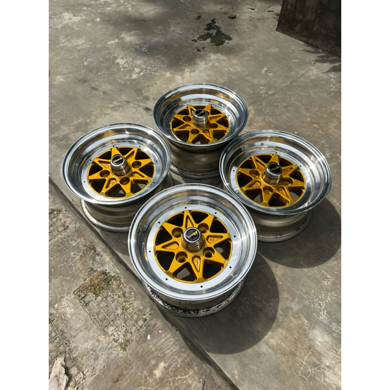velg sharak X4 Ring 13 pcd 114 Lebar 6,5 et - ( celong )