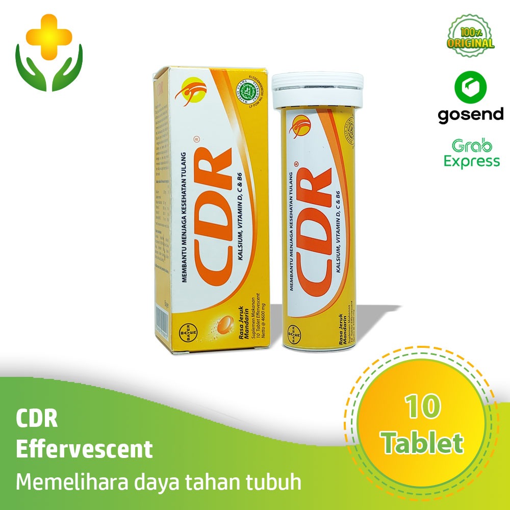 CDR Effervescent 10 Tablet Vitamin Ibu Hamil Menjaga Kesehatan Tubuh