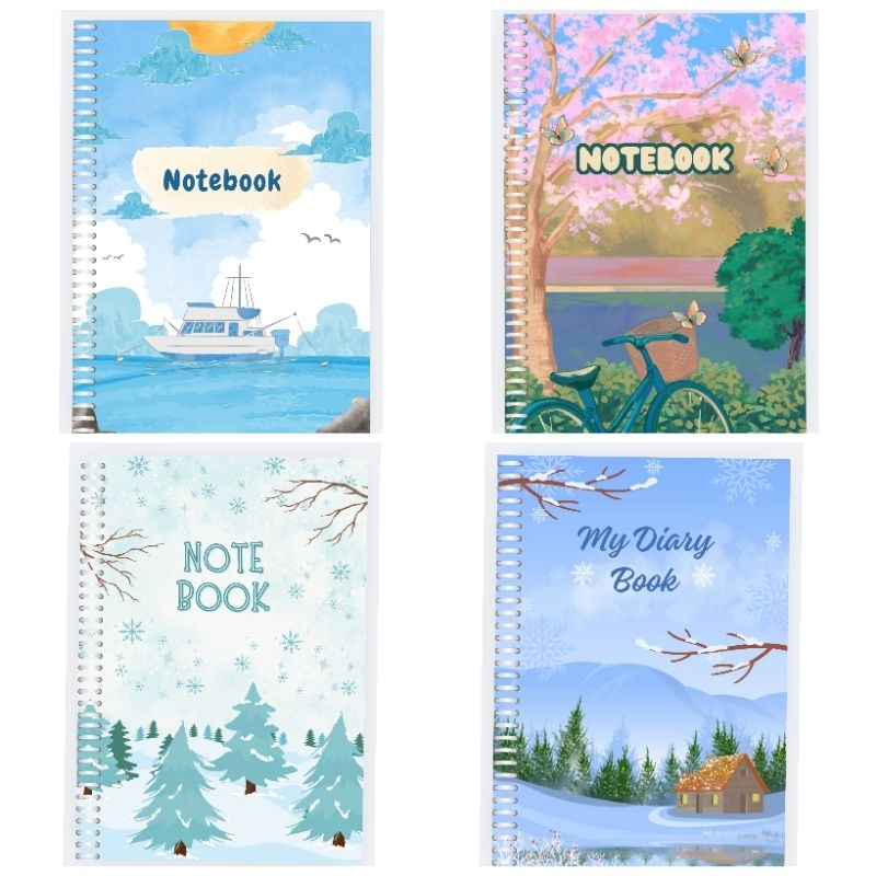 

Diary Notebook Journal Aesthetic A5 Custom Nama