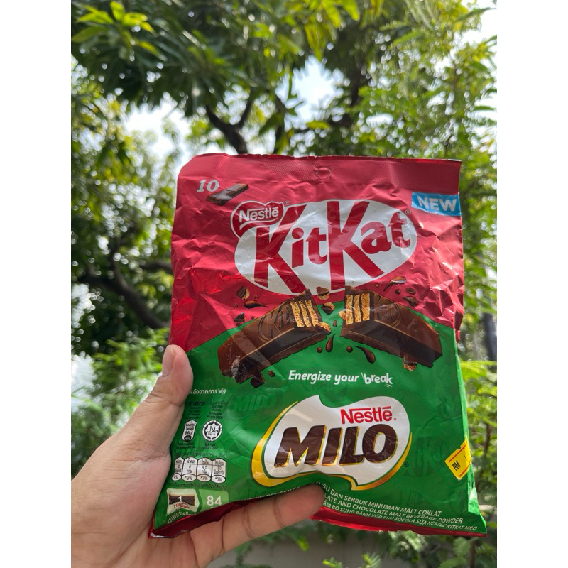 

Eceran Kitkat Milo import Malaysia
