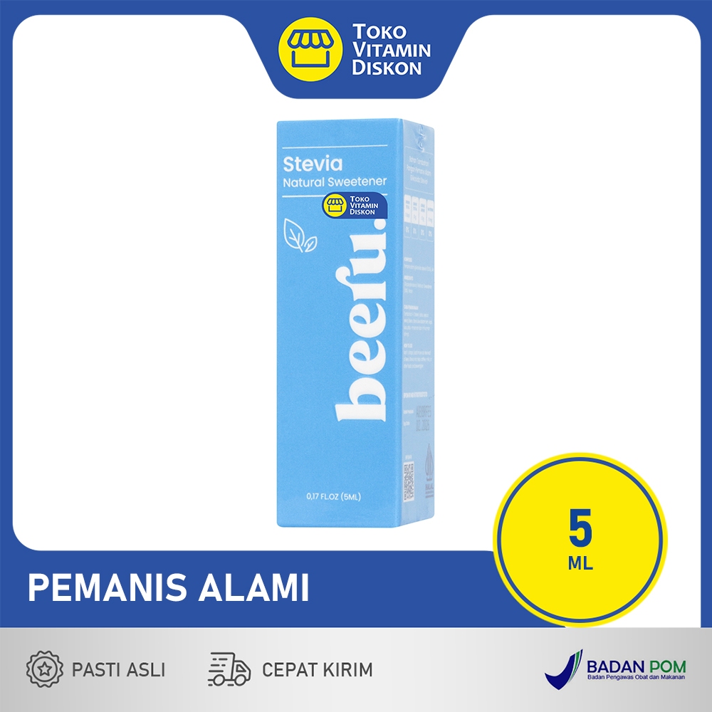 

BEERU STEVIA NATURAL SWEETENER | Pemanis Alami, Pengganti Gula, 0 kalori, Daun Stevia