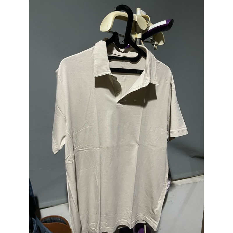 Jual Baju Second Polo Cotton Fleece H&M HM HnM Grey Bahan Airsm