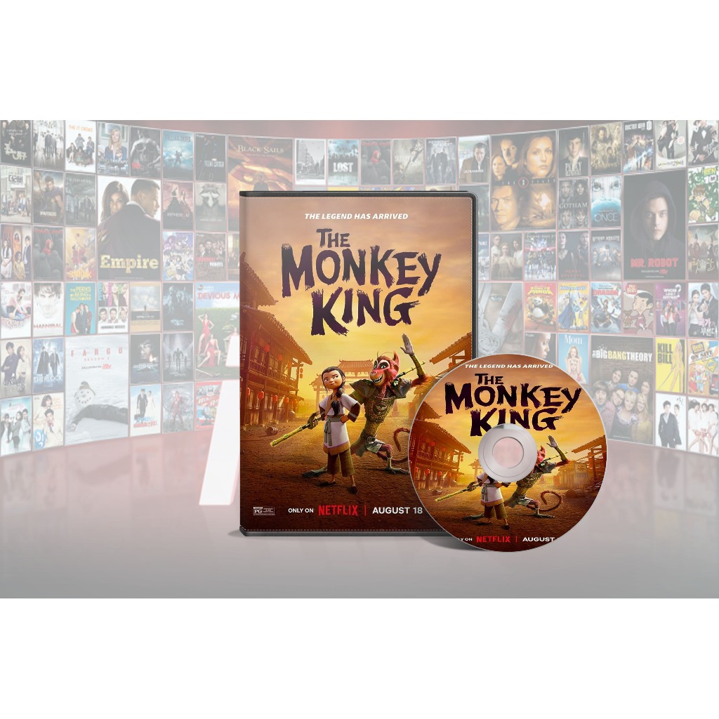 DVD Film Animasi The Monkey King (2023)