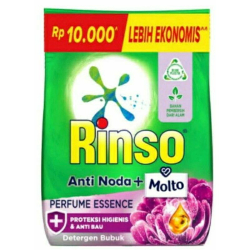 Rinso Detergen Kemasan Ekonomis //RINSO ANTI NODA + MOLTO