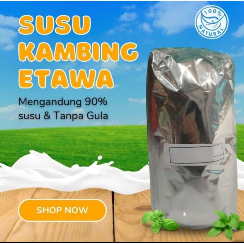 

SUSU KAMBING ETAWA 90% tanpa gula