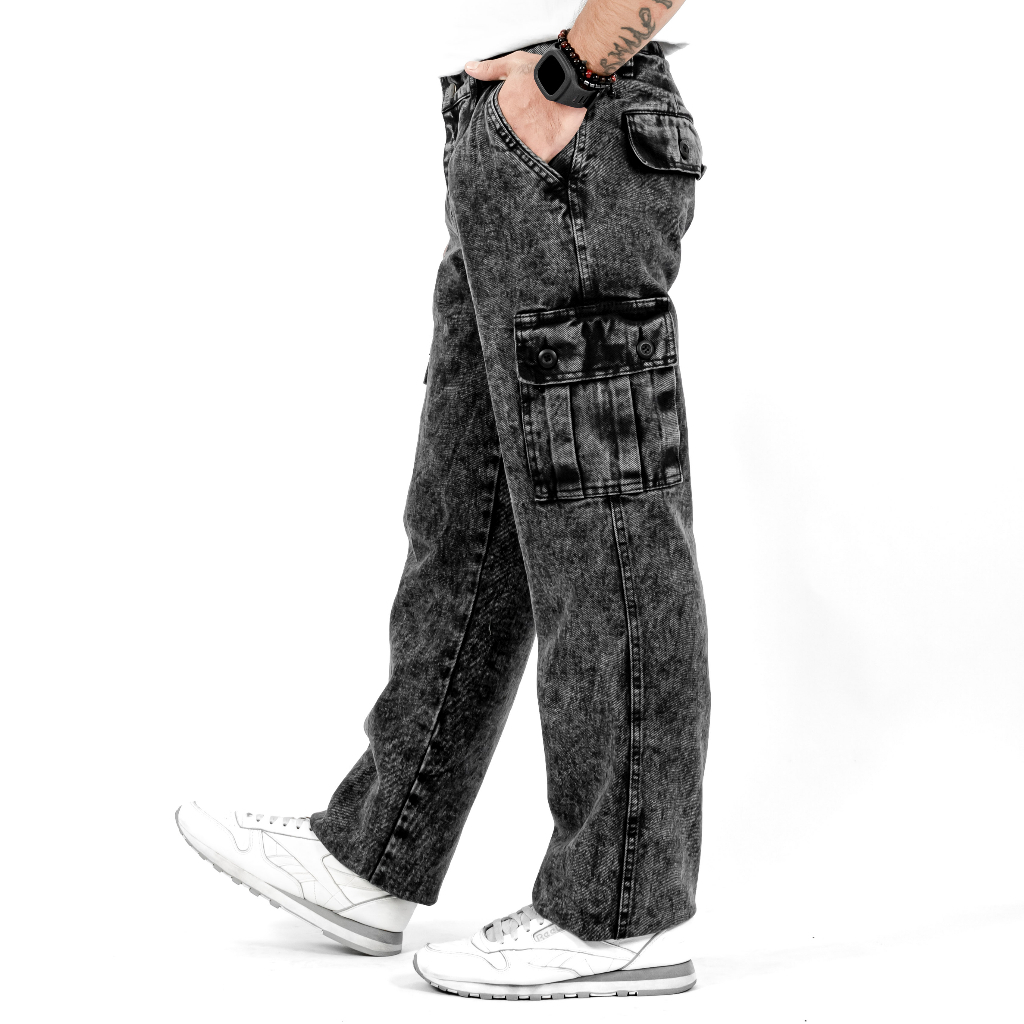 Celana Panjang Cargo Levis/Celana Panjang Cargo Pria Dewasa Bahan Denim/Levis Kualitas Premium