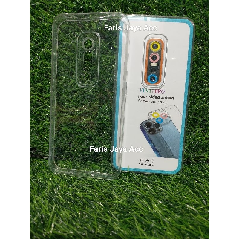 Softcase Casing Vivo V17 Pro Bening Terasparan