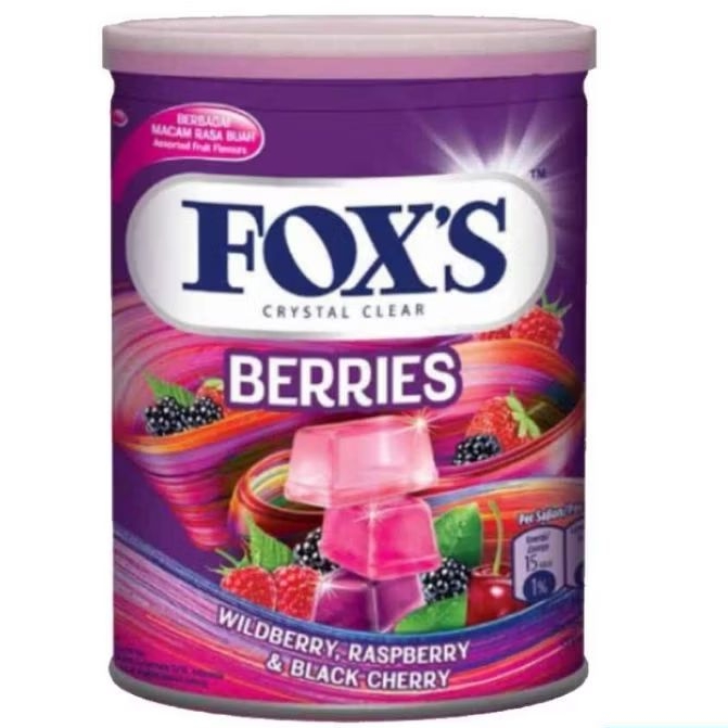 

fox's candy fruity mints/Berries/candy fruits 170g