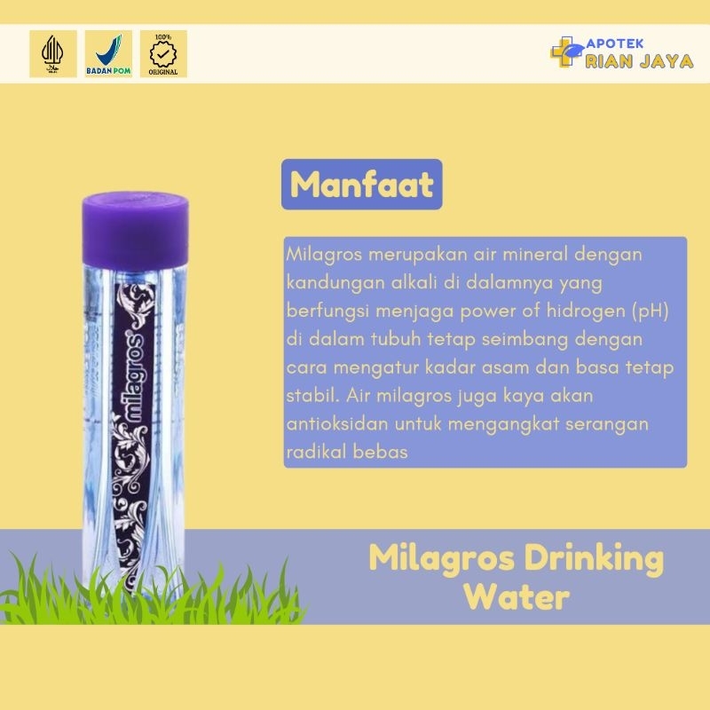 

M I L A G R O S ALKALINE WATER