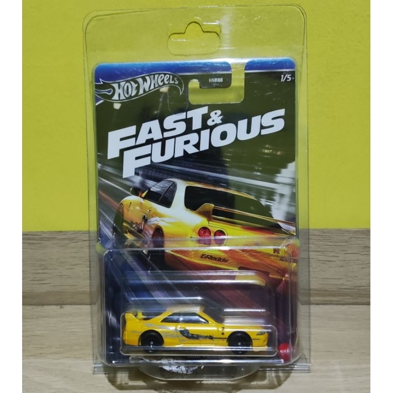 Hot Wheels Fast and Furious Nissan Skyline GT-R BCNR33