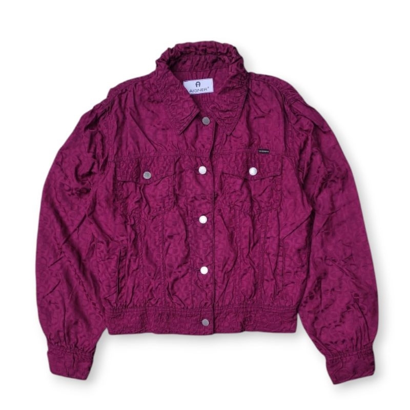 Aigner Monogram Blouson Jacket