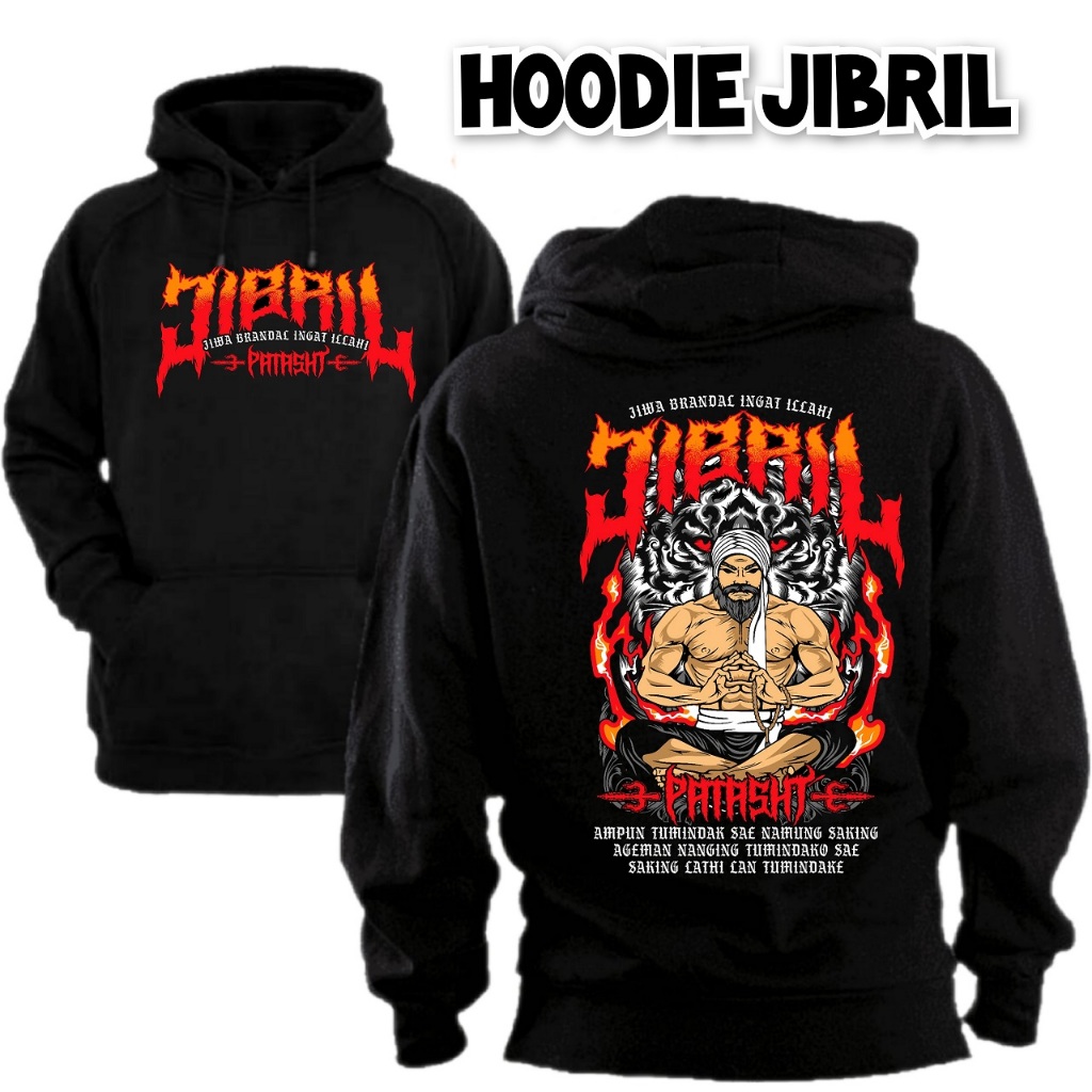 Jaket Hoodie PSHT Terbaru Motif Jibril - Hoodie SH Terate Pria - Sweater Pria Distro 1922