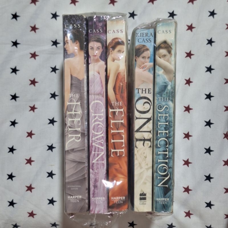 preloved english novel the selection series set