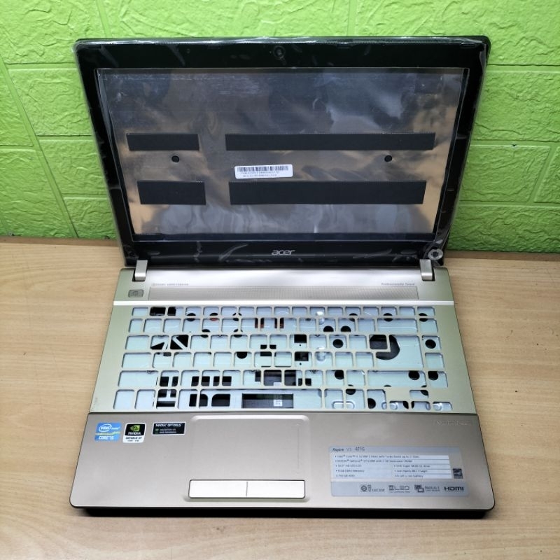 Kesing Case Casing Full Body Laptop Acer Aspire V3-471