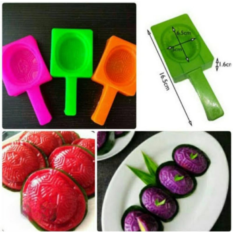 cetakan kue tok kura kura/ cetakan kura kura