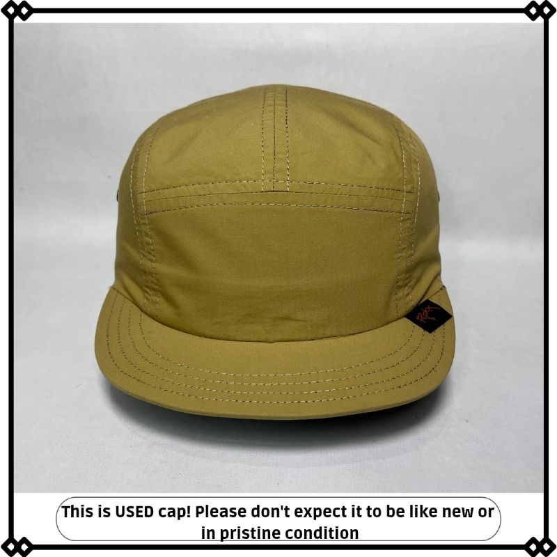 topi visor pendek polyester original second outdoor running