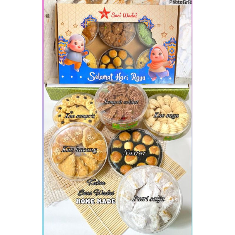 

SALE Hampers Kue Kering Lebaran - Sari Wadai