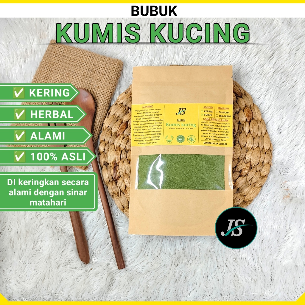 

Daun kumis Kucing Bubuk / Serbuk Daun Kumis Kucing kering