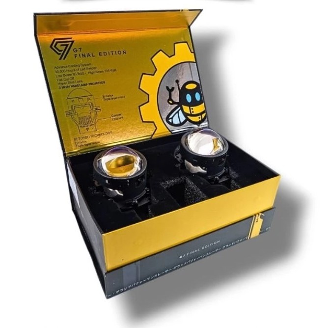 Projector Beebot G7 Mk3 Square (Final Edition) Pajero ANPS, Fortuner GR