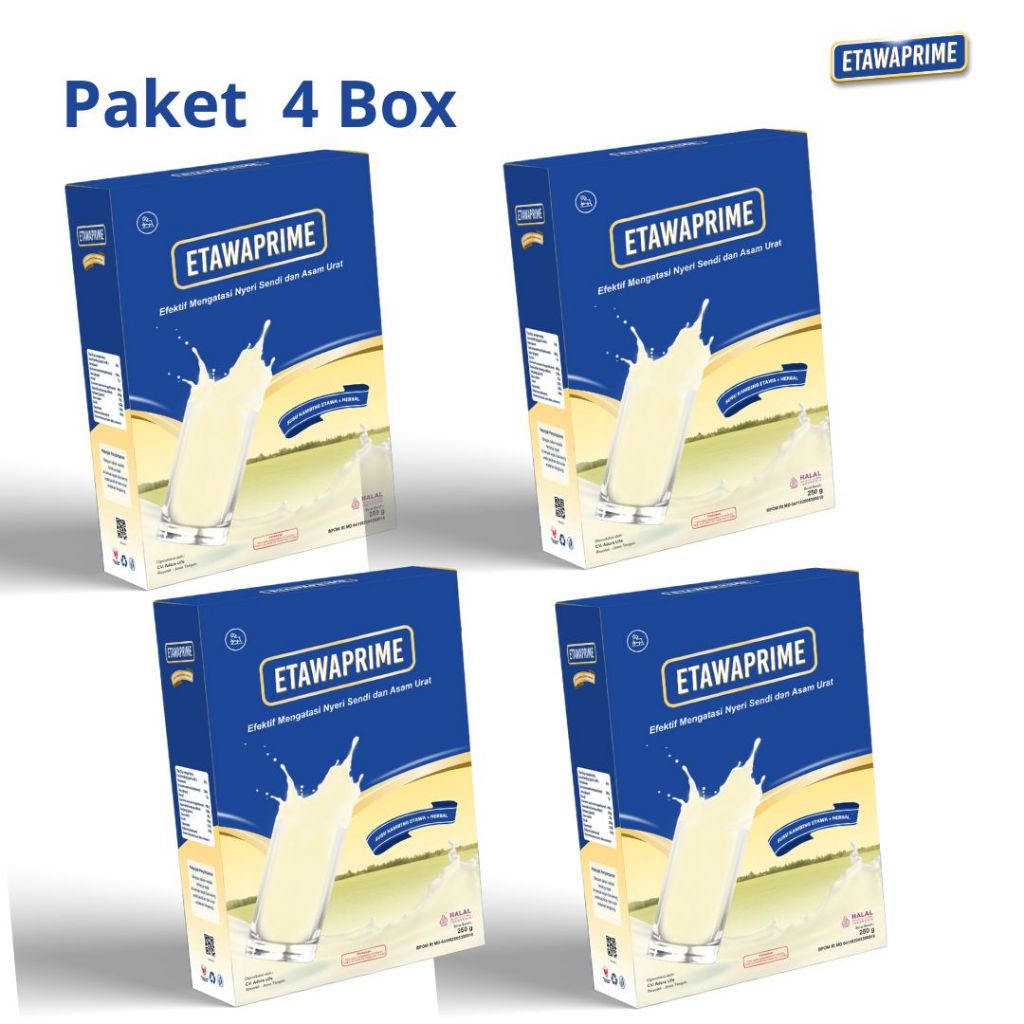 

ETAWAPRIME Susu Kambing Etawa - Paket 4 Box