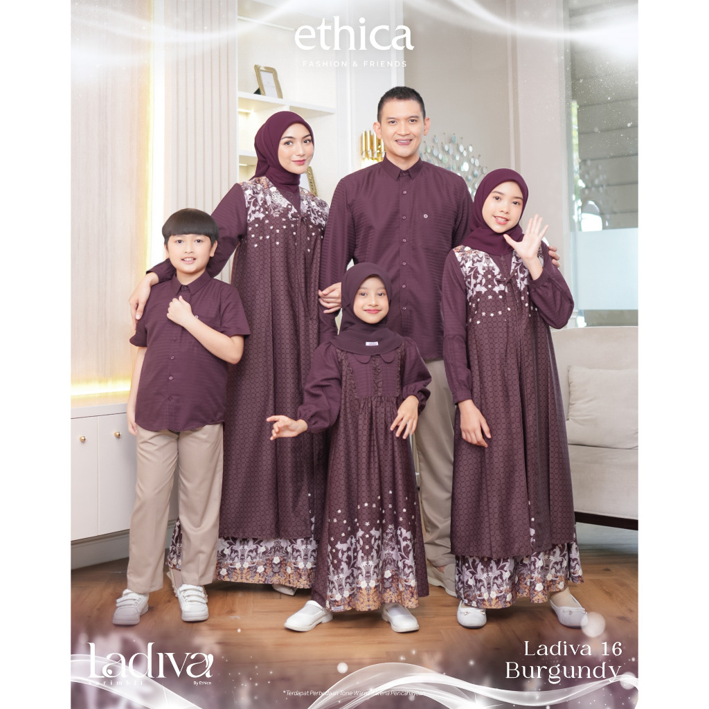 LADIVA 16 BURGUNDY SARIMBIT ETHICA 2025 SARIMBIT KELUARGA TERBARU SARIMBIT ETHICA 2025 SARIMBIT  COU