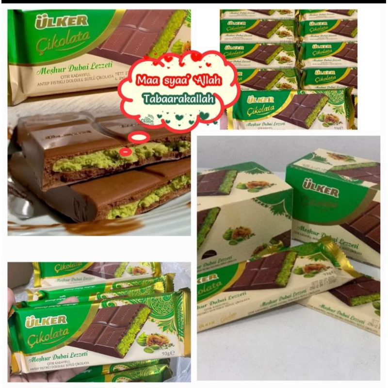 

Coklat Dubay Ulker 93gr coklat viraL
