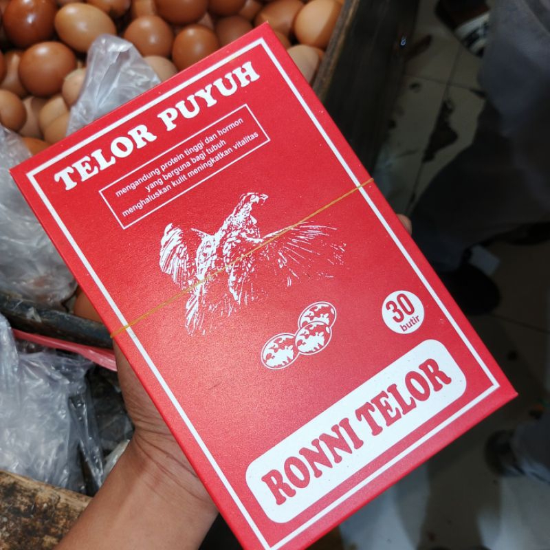 

telor puyuh 1pk isi 30 butir