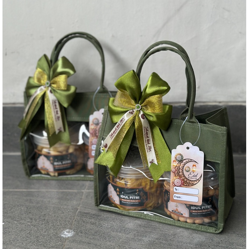 

READY LANGSUNG KIRIM hampers lebaran idul fitri isi 2 kue kering