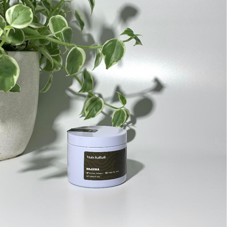 

Hojicha Matcha Powder 25g Tin- 100% Pure Uji Matcha Japan by MatchaBali