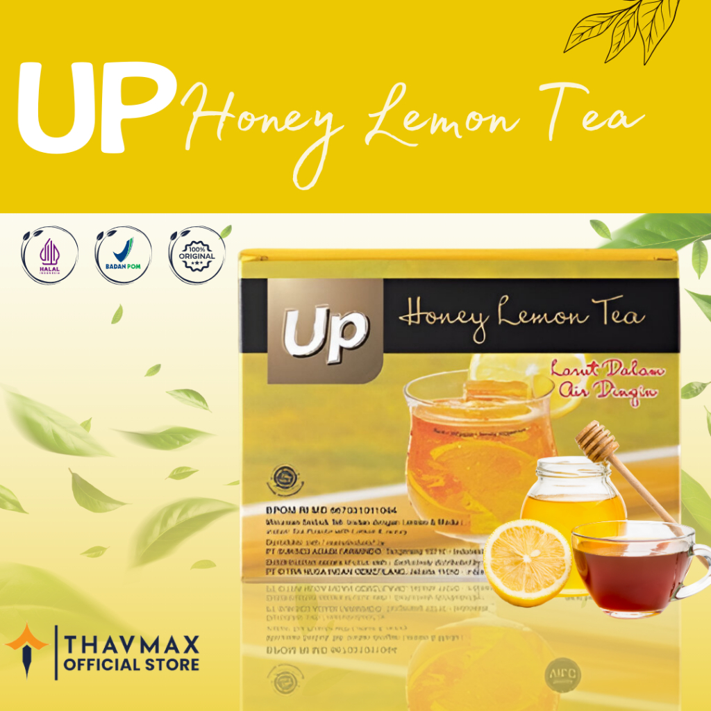 

UP Honey Lemon Tea ORIGINAL CNI 1 Box isi 15 Sachet