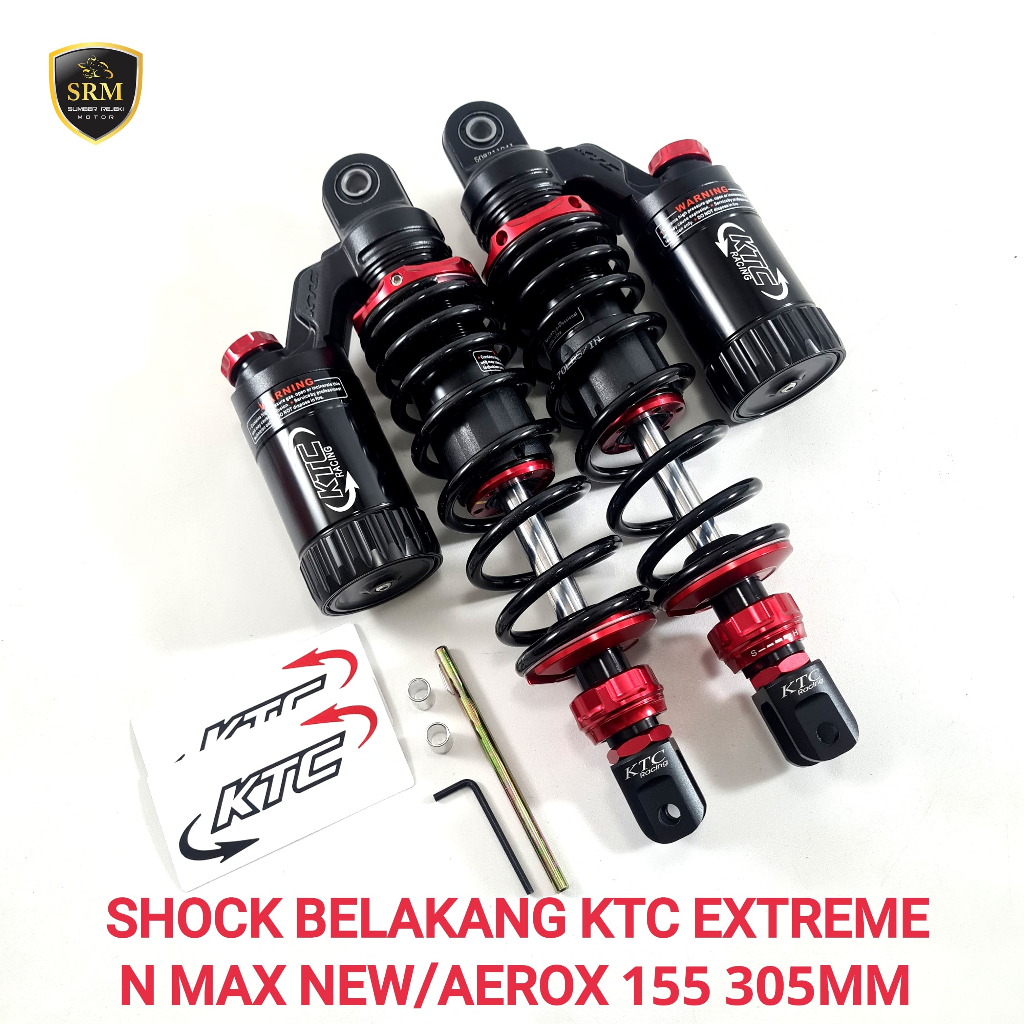 Shock Belakang KTC Extreme N Max New/Aerox 155 305MM