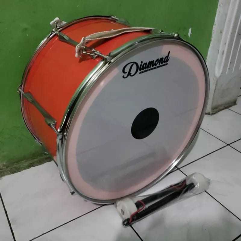 Bass Drum 14 inch ,16INC ,18INC TK MURAH Best Seller (  FREE SABUK DAN PEMUKUL)