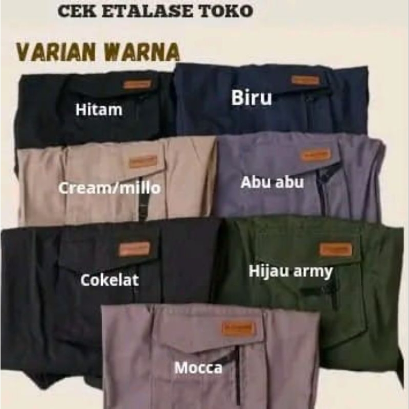 CELANA SIRWAL TEMPUR CARGO DEWASA CELANA SIRWAL CARGO DEWASA DAN OUTDOOR PRIA