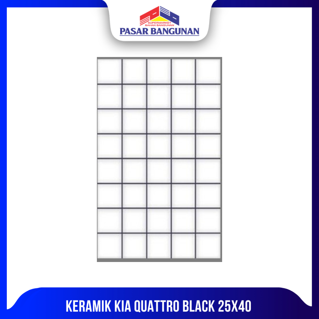 KERAMIK KIA QUATTRO BLACK 25X40