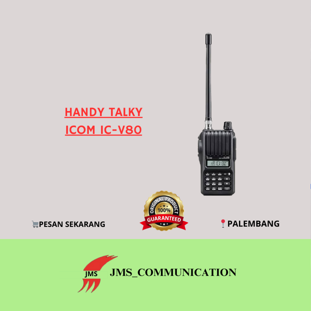 HT ICOM IC-V80 GARANSI RESMI ORIGINAL