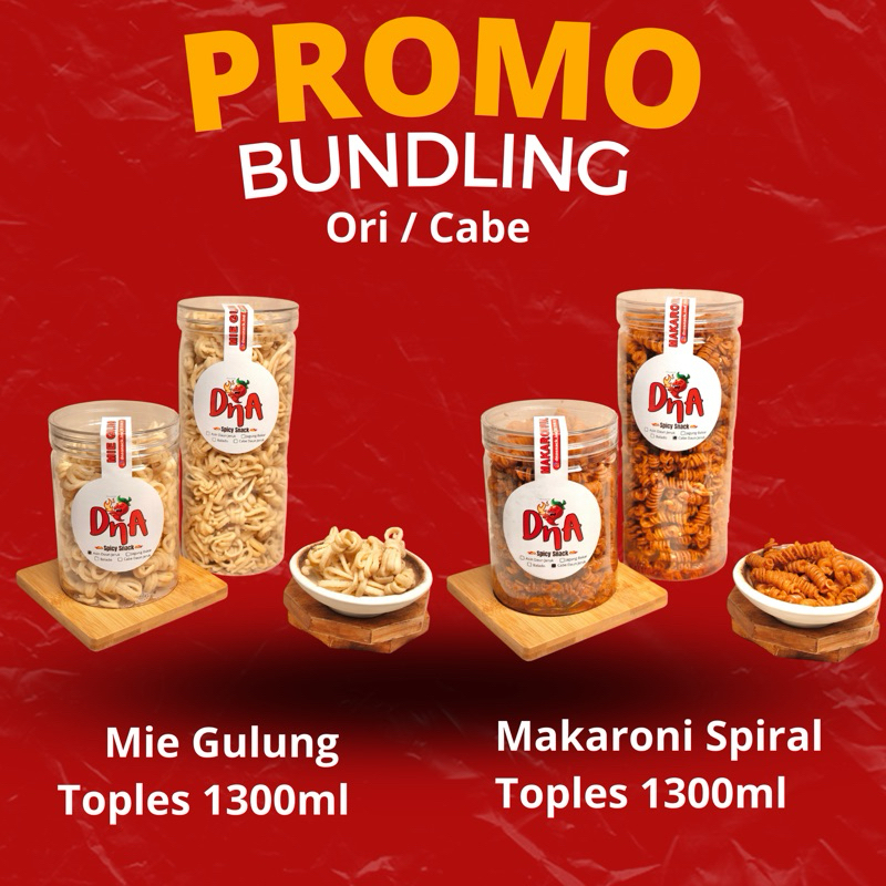 

PROMO BUNDLING MIE GULUNG + MAKARONI SPIRAL 1300ml