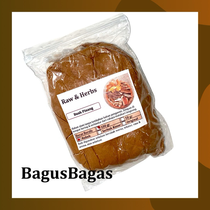 

100gr BUBUK Buah Pinang Muda Jambe Kulit Manggis Murni Herbal Tradisional JSR Kewanitaan Miss V