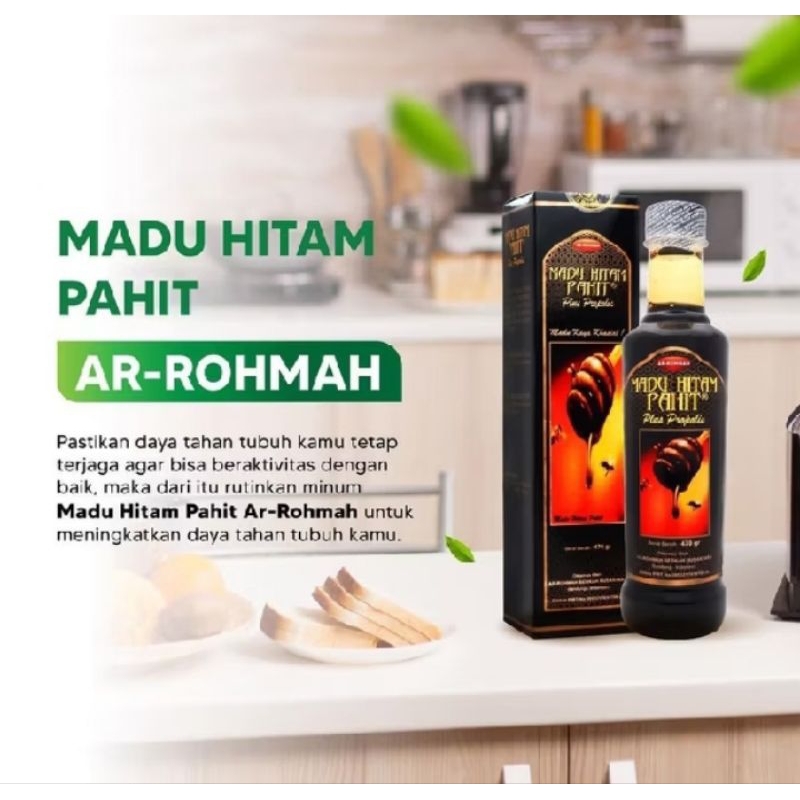 Madu Hitam Pahit Ar Rohmah Multi Manfaat