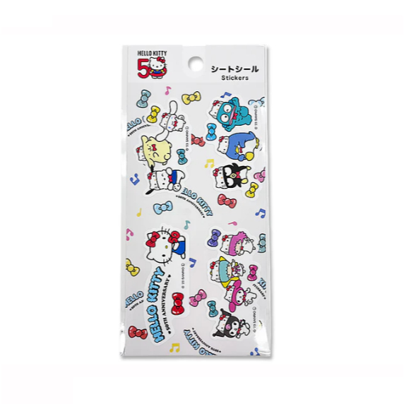 

Sanrio Characters Sticker 50th Anniversary