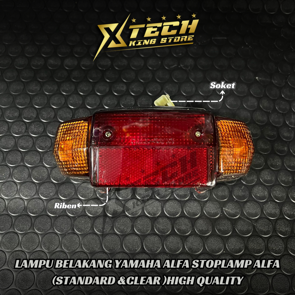 LAMPU STOP ALFA LAMPU BELAKANG YAMAHA ALFA STOPLAMP ALFA HIGH QUALITY
