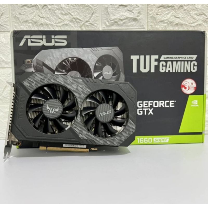 VGA GTX 1660 SUPER 6GB ASUS TUF GAMING OC GDDR6 (LIKE NEW)