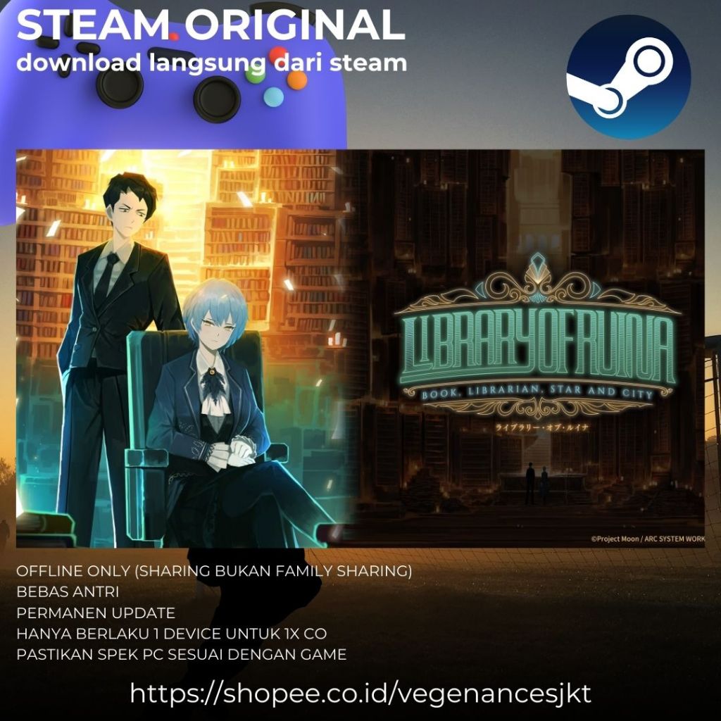 Library Of Ruina PC Game Sharing Original + Latest Update
